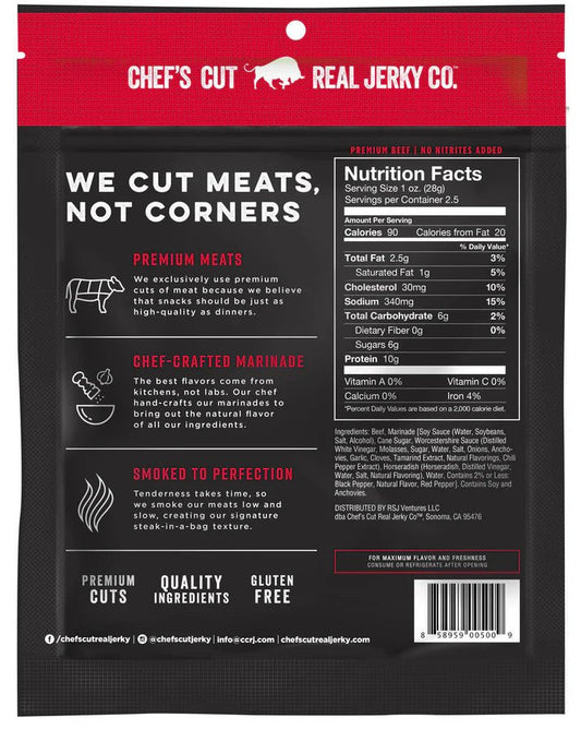 Chef's Cut Real Jerky Co - Original Beef Jerky (2.5 oz)