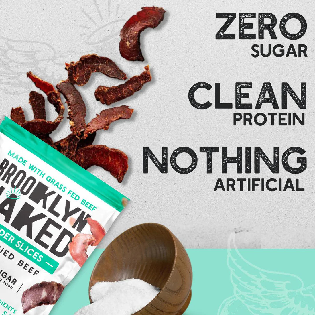 Brooklyn Biltong - Grass Fed Biltong Naked (2 oz)