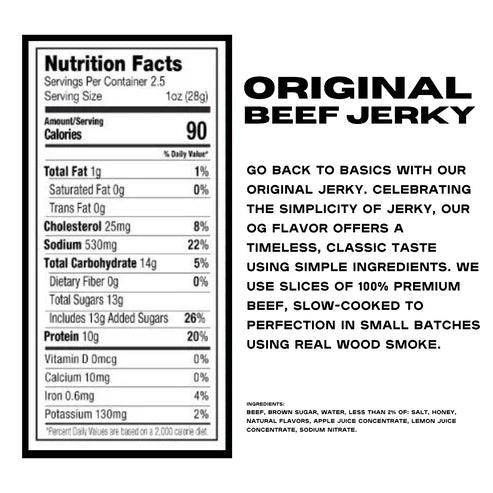 Anthem Snacks - Original Beef Jerky