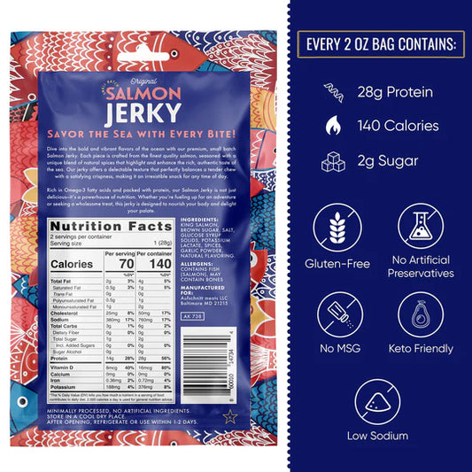 Aufschnitt Meats - Spicy Salmon Jerky