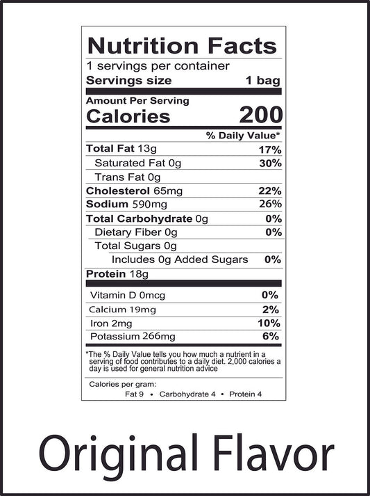 Borracho Jerky - Original Flavor Beef Jerky