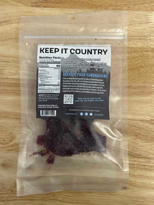 Country Made - Honey Glazed Smoked Beef Jerky