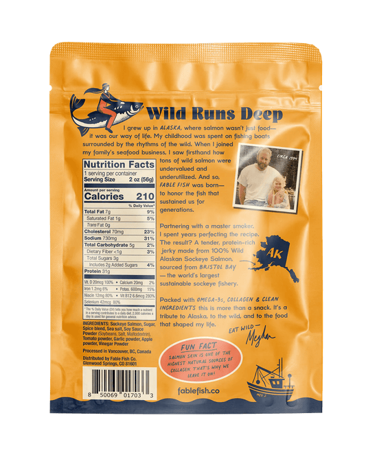 Fable Fish Co - Sweet Chili Salmon Jerky