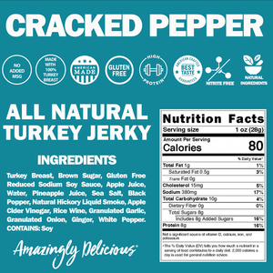 Field Trip - Cracked Pepper Turkey Jerky