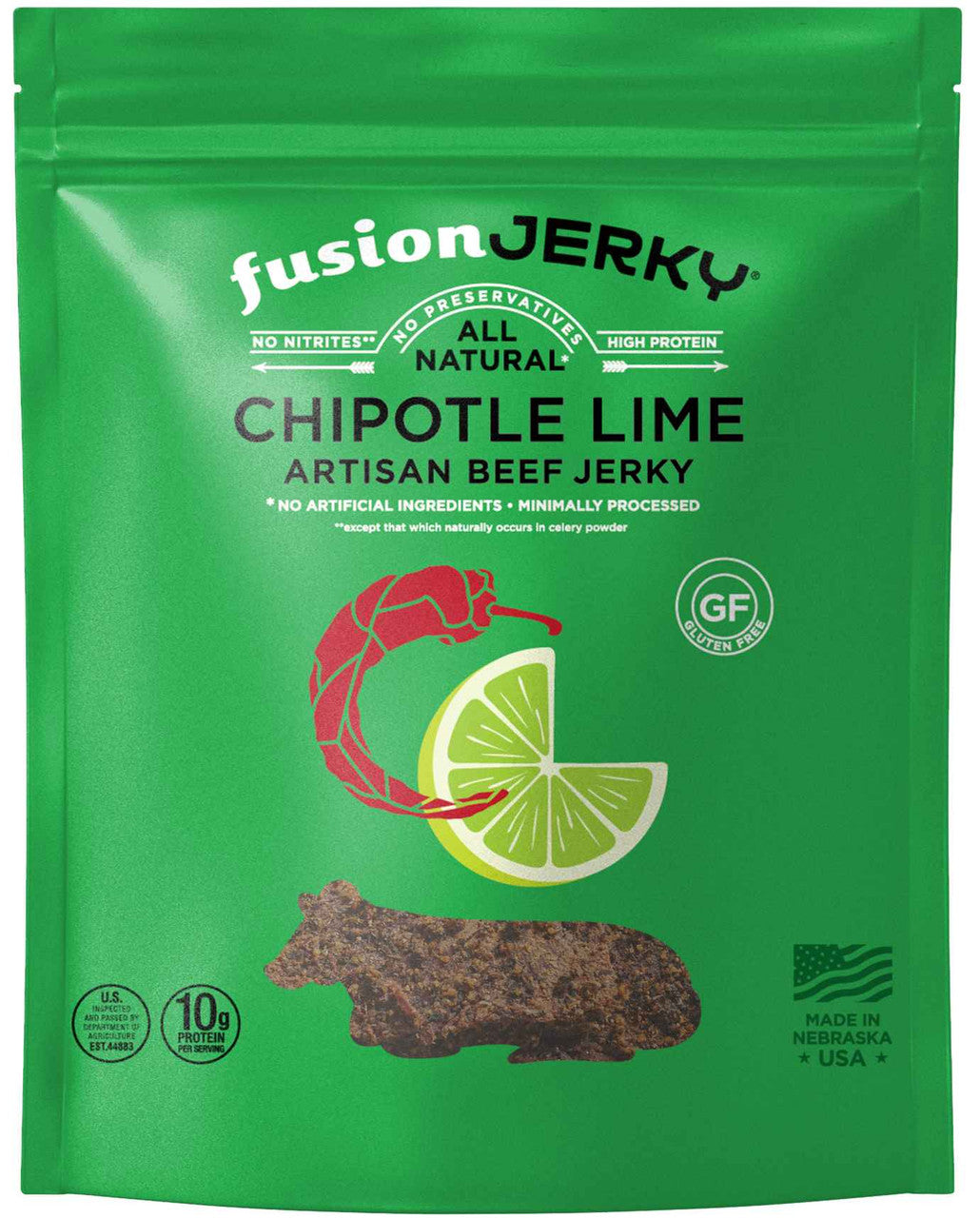 Fusion Jerky - Chipotle Lime Beef Jerky (2.75 oz)