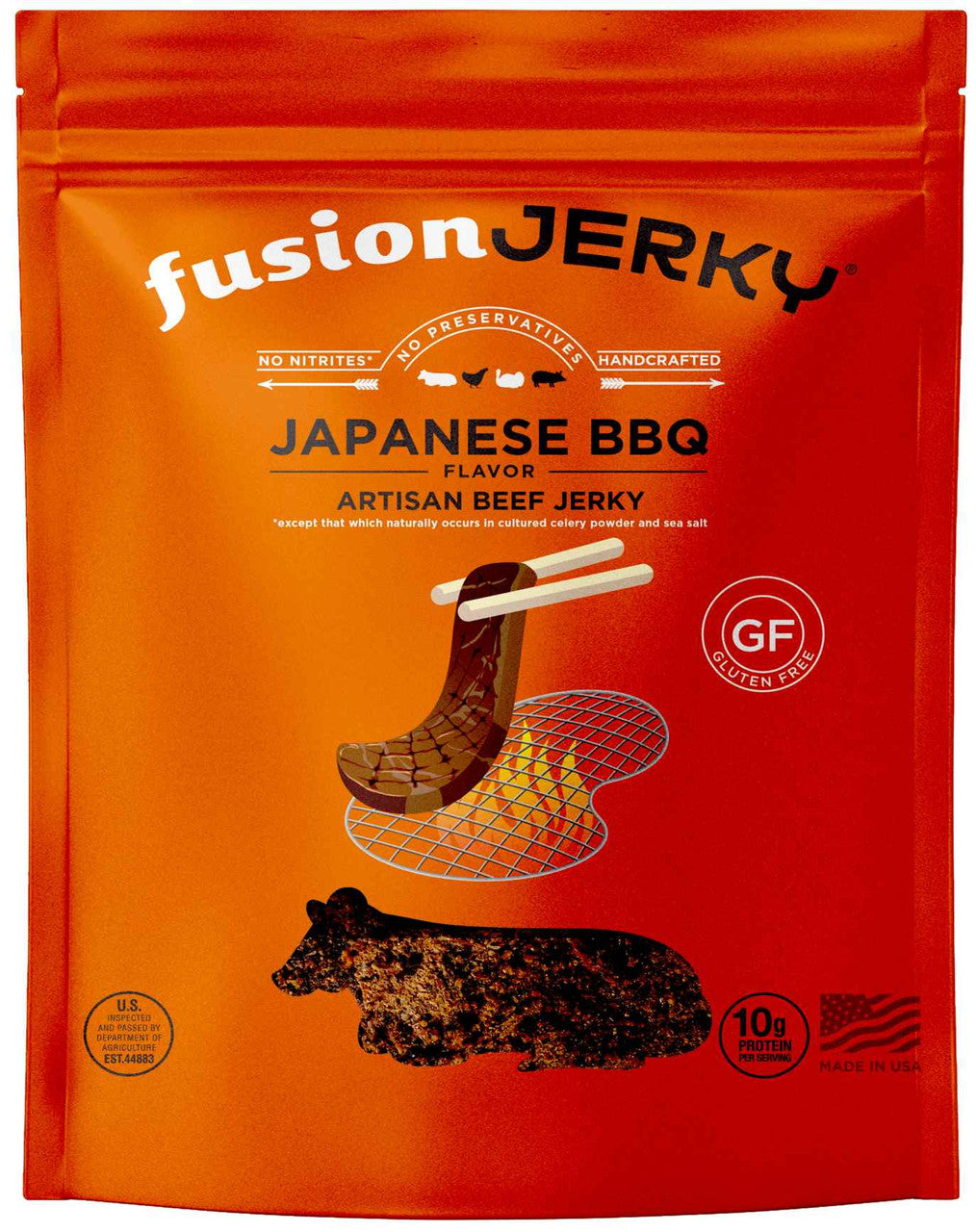 Fusion Jerky - Japanese BBQ Beef Jerky (2.75 oz)