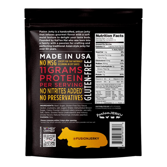 Fusion Jerky - Grilled Steak Beef Jerky