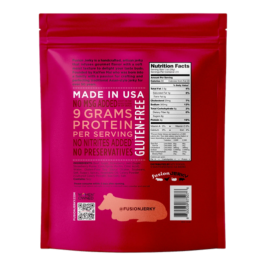 Fusion Jerky - Sweet Beef Jerky