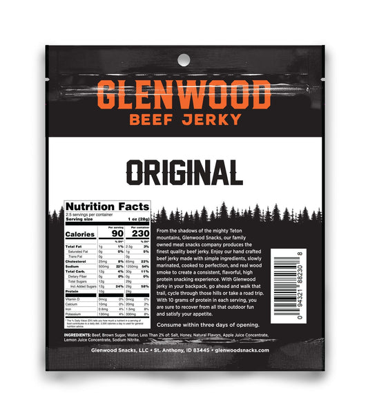 Glenwood Snacks - Original Beef Jerky