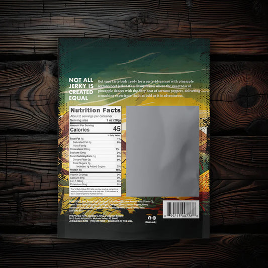Jeds Jerky - Pineapple Serrano Beef Jerky