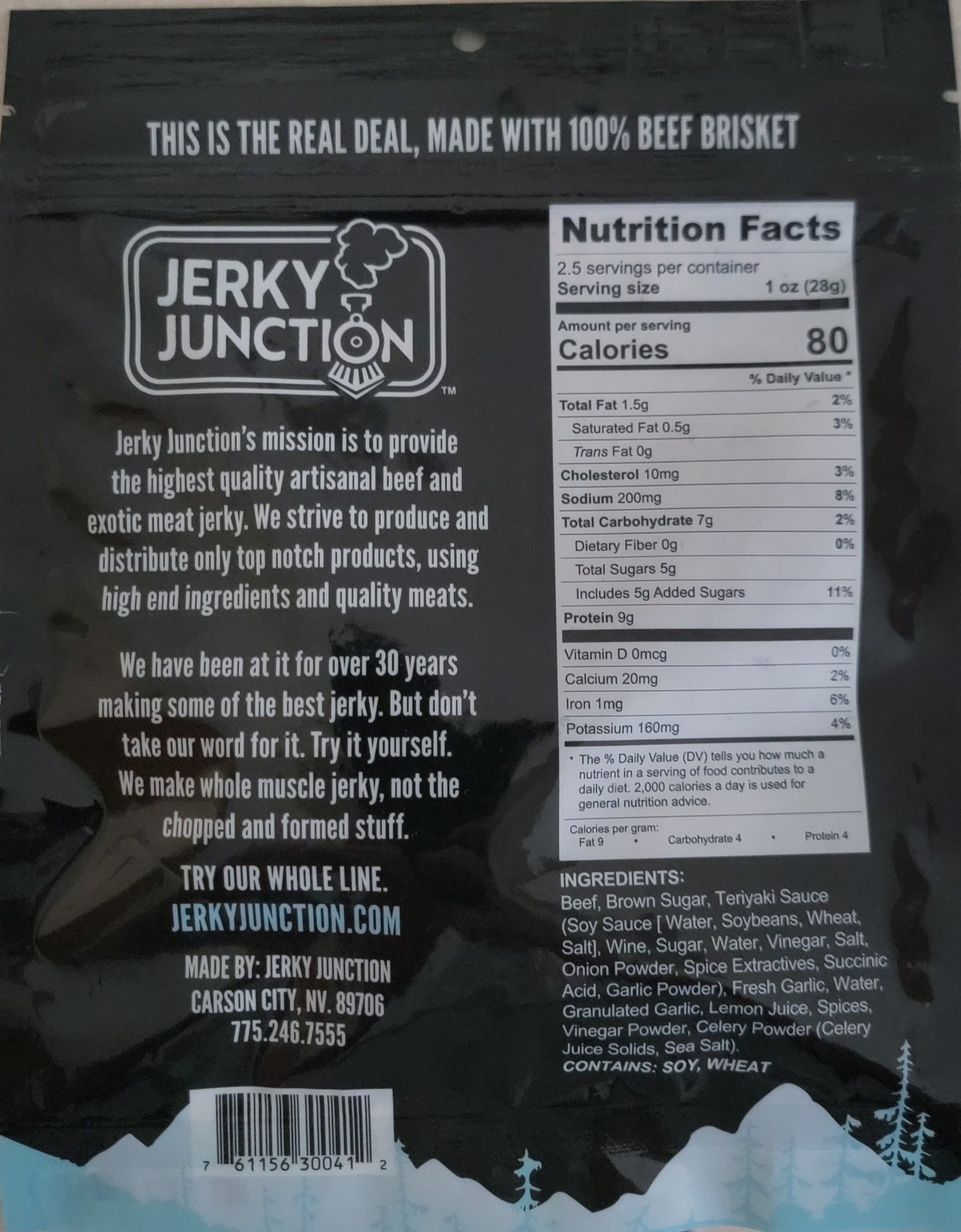 Jerky Junction - Garlic Beef Jerky