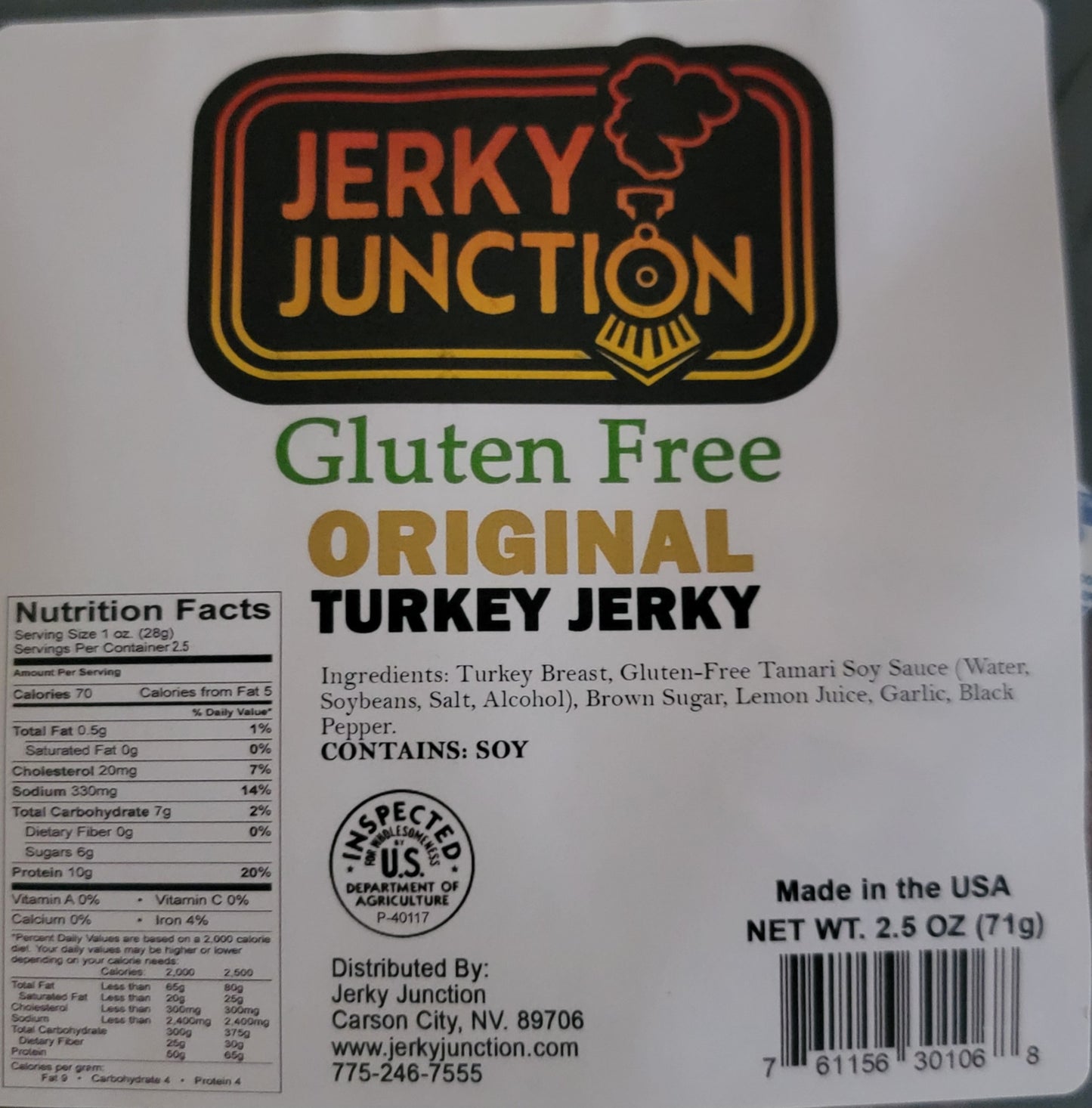Jerky Junction – Original Turkey Jerky
