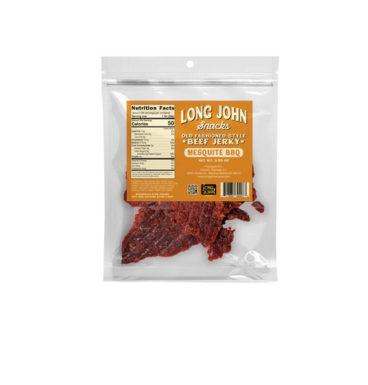 Long John Snacks - Mesquite BBQ Old Fashioned Style Beef Jerky