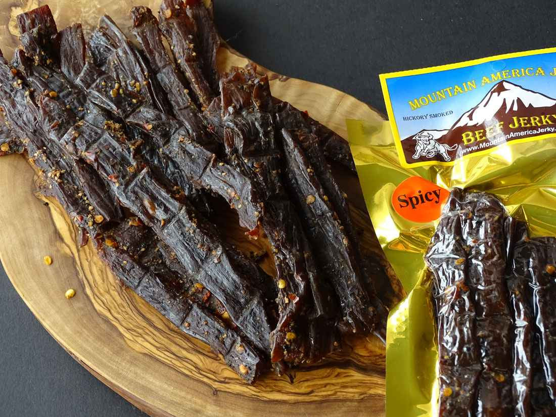 Mountain America Jerky - Spicy Beef Jerky (3.25 oz)