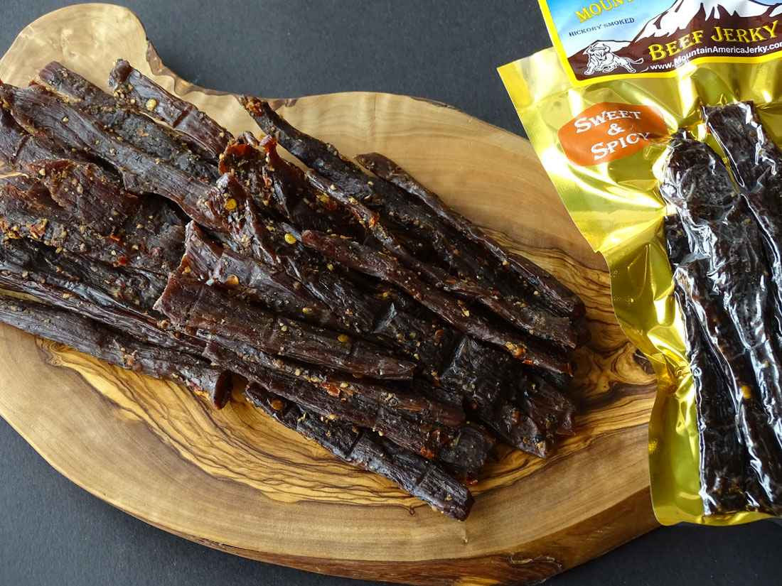 Mountain America Jerky - Sweet & Spicy Beef Jerky (3.25 oz)