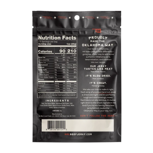 No Mans Land Food - Spicy AF Beef Jerky