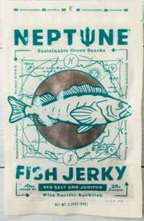 One For Neptune - Sea Salt & Juniper Fish Jerky (2.25 oz)