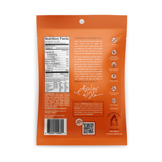 Prevail Jerky - Umami Beef Jerky