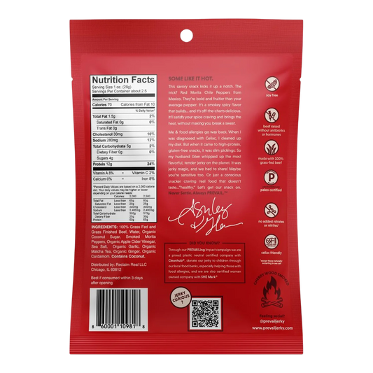 Prevail Jerky - Spicy Beef Jerky