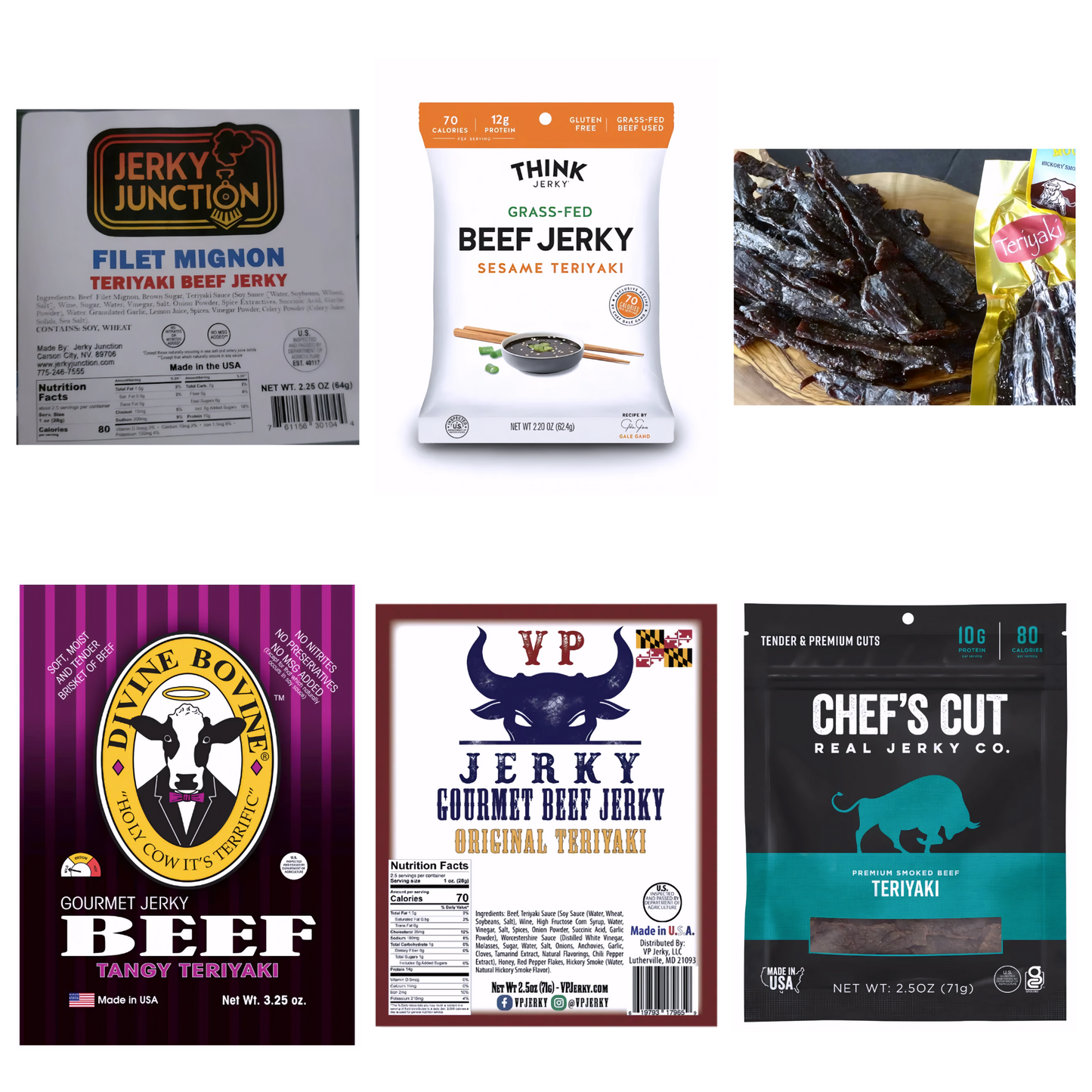 Teriyaki Beef Jerky Variety Pack