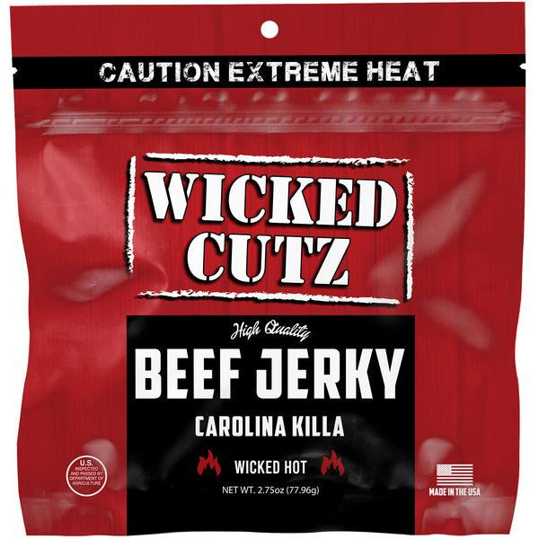 Wicked Cutz - Carolina Killa Beef Jerky (2.75 oz)