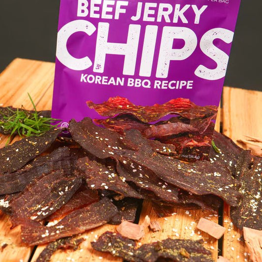 Wicked Cutz - Korean BBQ recipe Beef Jerky Chips