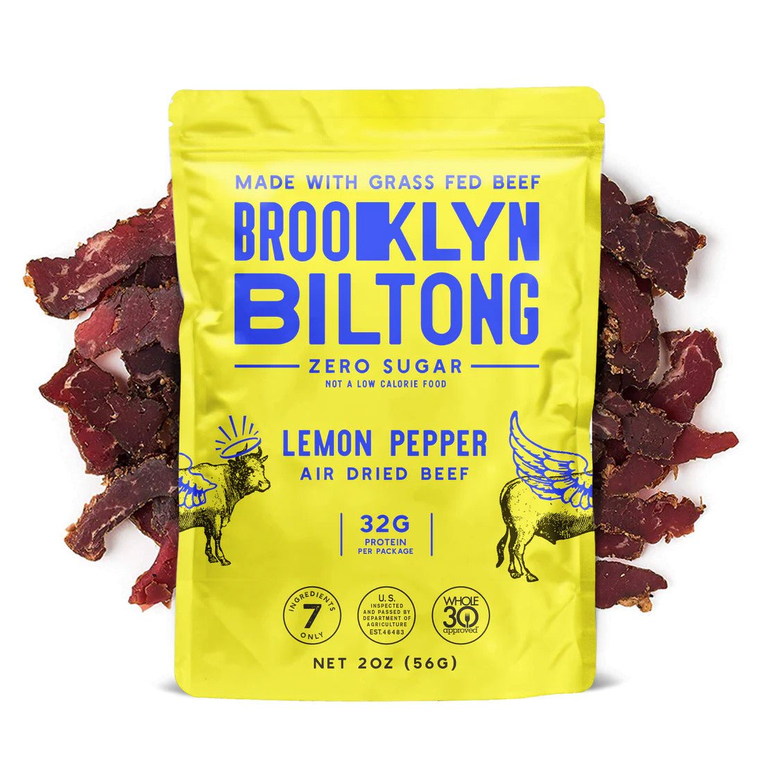 Brooklyn Biltong - Lemon Pepper Beef Biltong (2 oz)