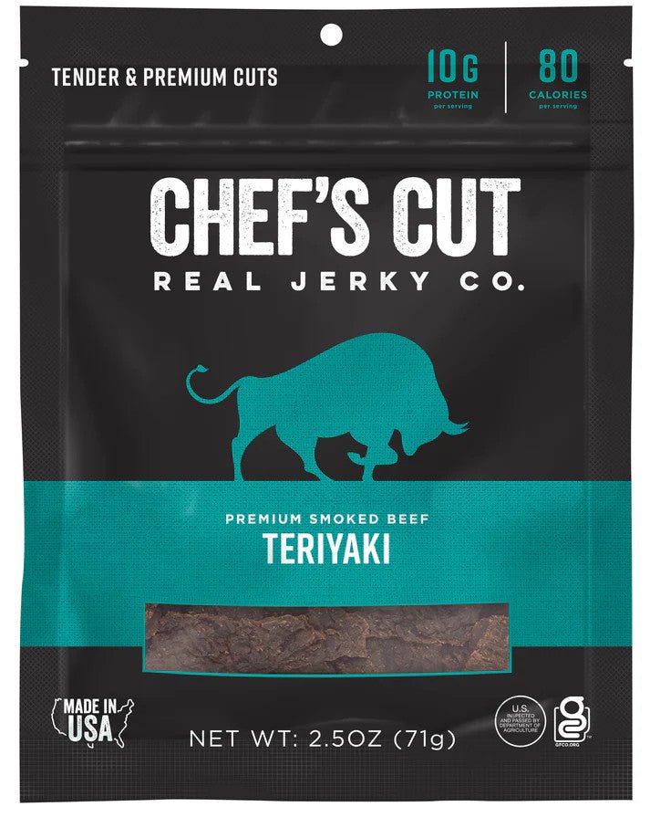 Chef's Cut Real Jerky Co - Teriyaki Beef Jerky (2.5 oz)