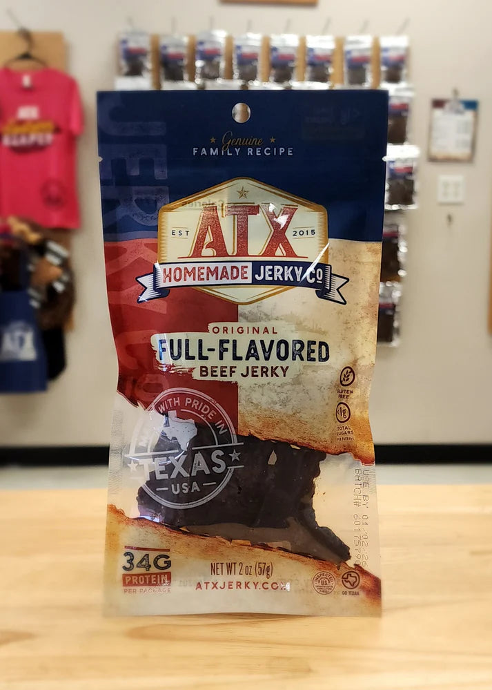 ATX Homemade Jerky Co - Full Flavored Beef Jerky