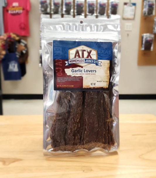 ATX Homemade Jerky Co - Garlic Lovers Beef Jerky