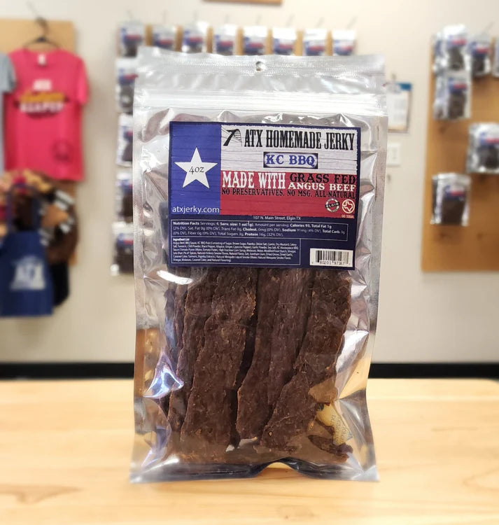 ATX Homemade Jerky Co - KC BBQ Beef Jerky