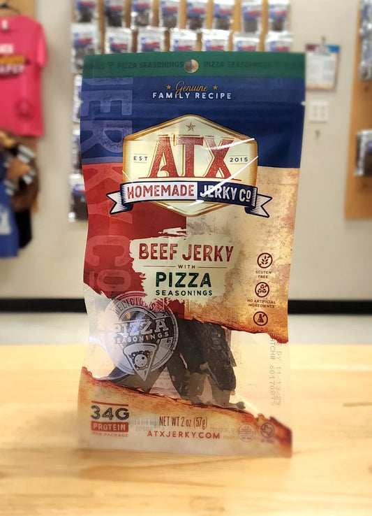 ATX Homemade Jerky Co - Pizza Flavored Beef Jerky