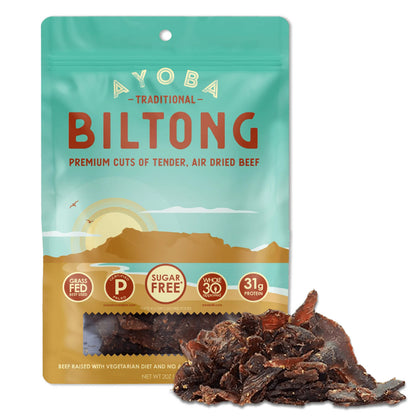 Ayoba Foods - Traditional Beef Biltong (2 oz)