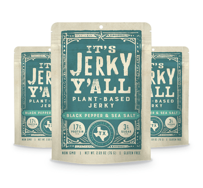 All Yalls Foods - Black Pepper & Sea Salt Vegan Jerky