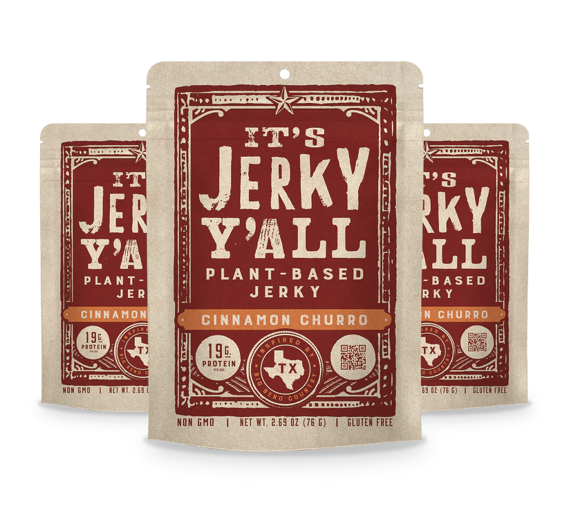 All Yalls Foods - Cinnamon Churro Vegan Jerky