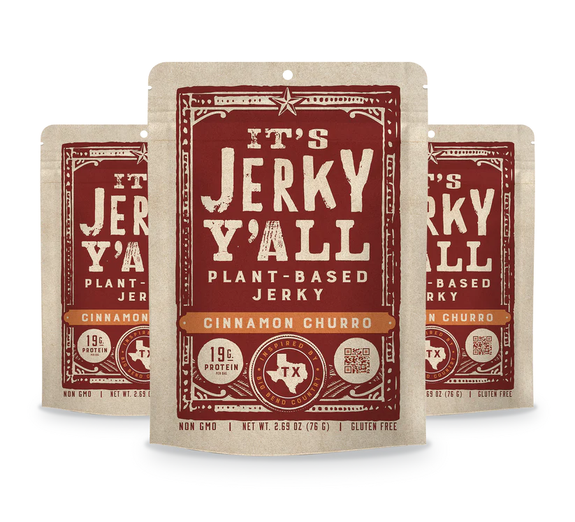 All Yalls Foods - Cinnamon Churro Vegan Jerky