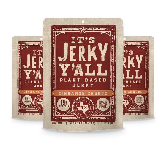 All Yalls Foods - Cinnamon Churro Vegan Jerky
