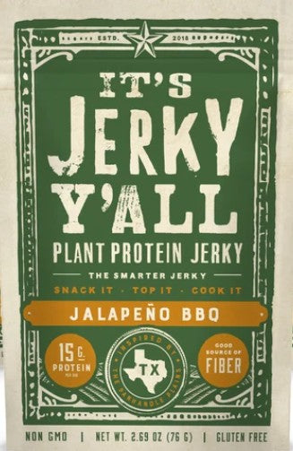 All Yalls Foods - Jalapeno BBQ Vegan Jerky