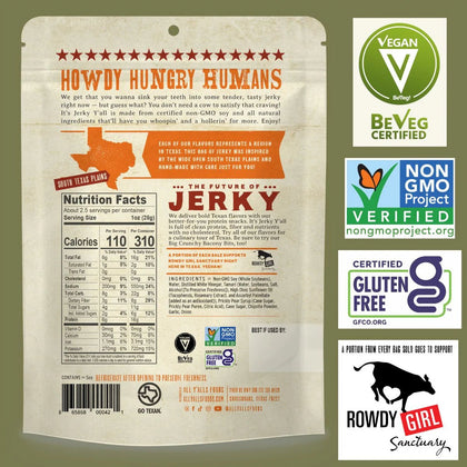 All Yalls Foods - Prickly Pear Chipotle Vegan Jerky