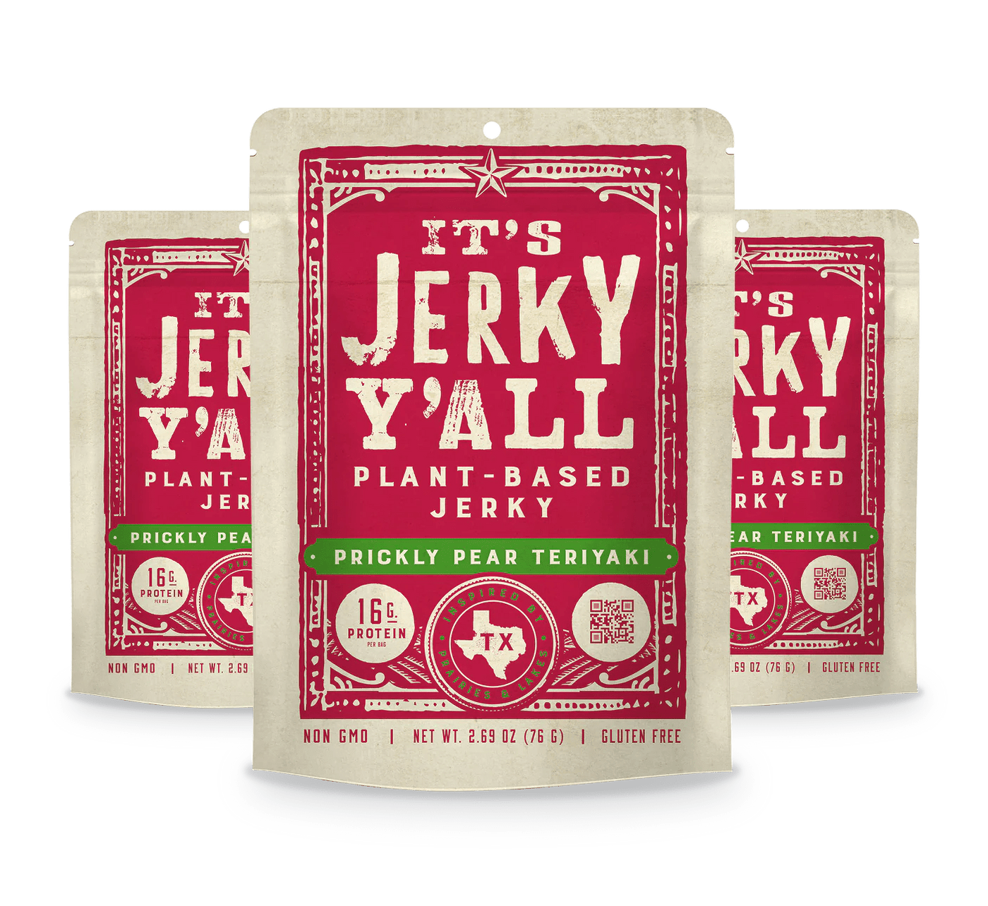 All Yalls Foods - Prickly Pear Teriyaki Vegan Jerky