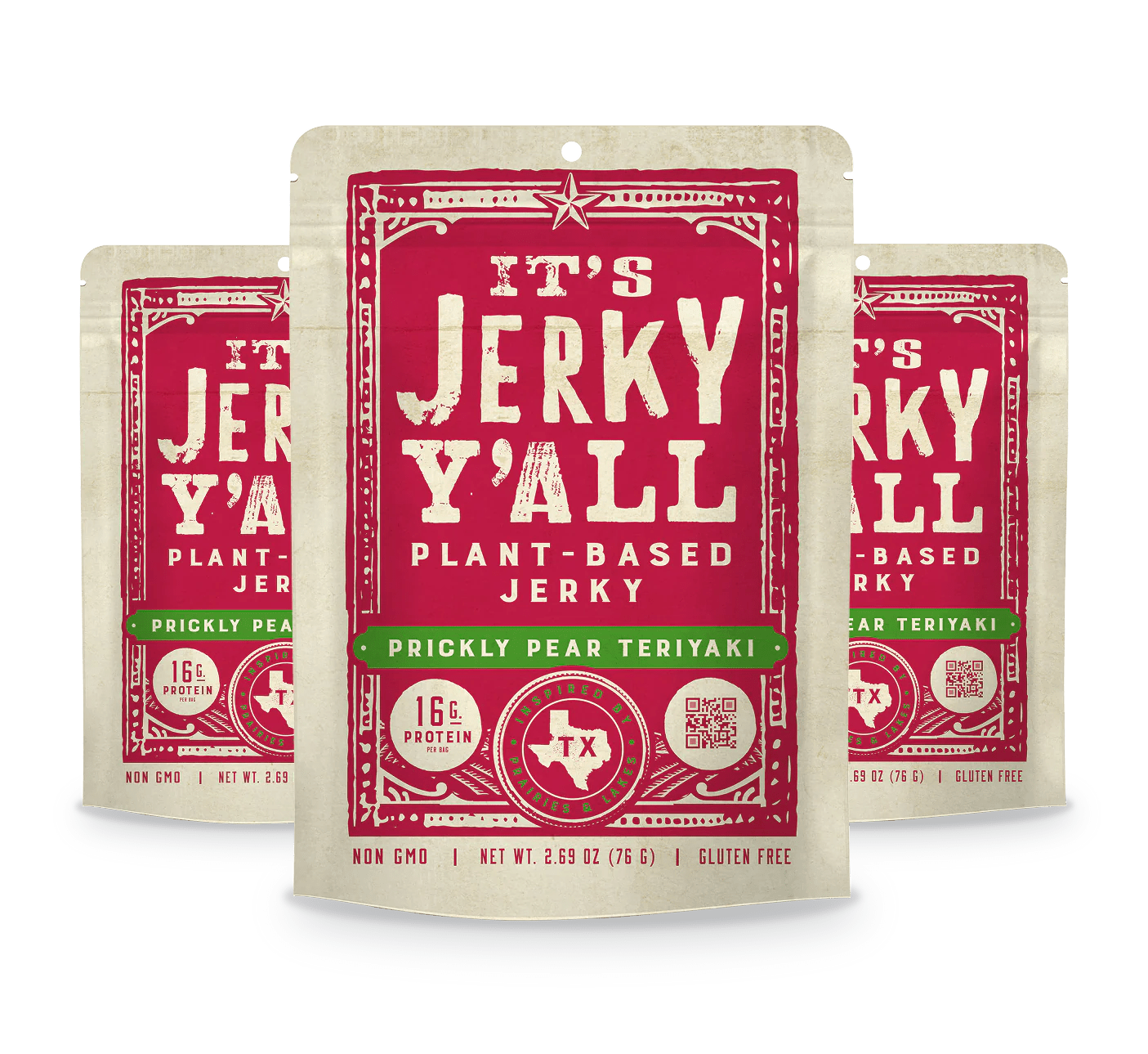 All Yalls Foods - Prickly Pear Teriyaki Vegan Jerky