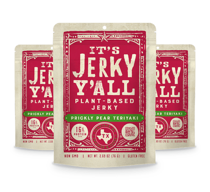 All Yalls Foods - Prickly Pear Teriyaki Vegan Jerky