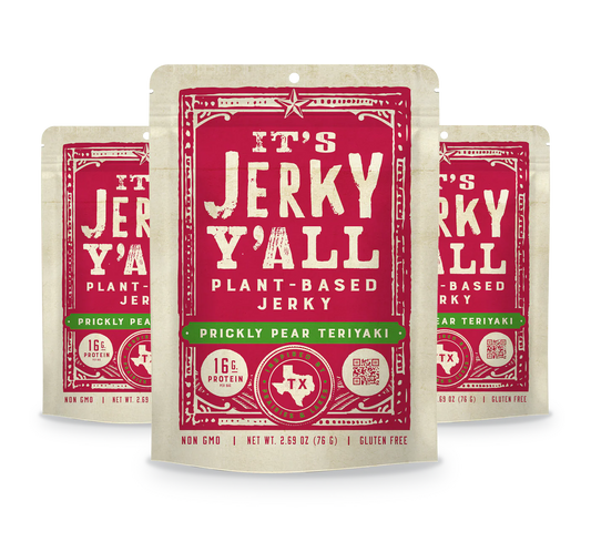 All Yalls Foods - Prickly Pear Teriyaki Vegan Jerky