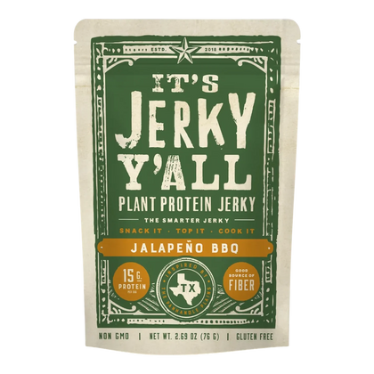 All Yalls Foods - Jalapeno BBQ Vegan Jerky