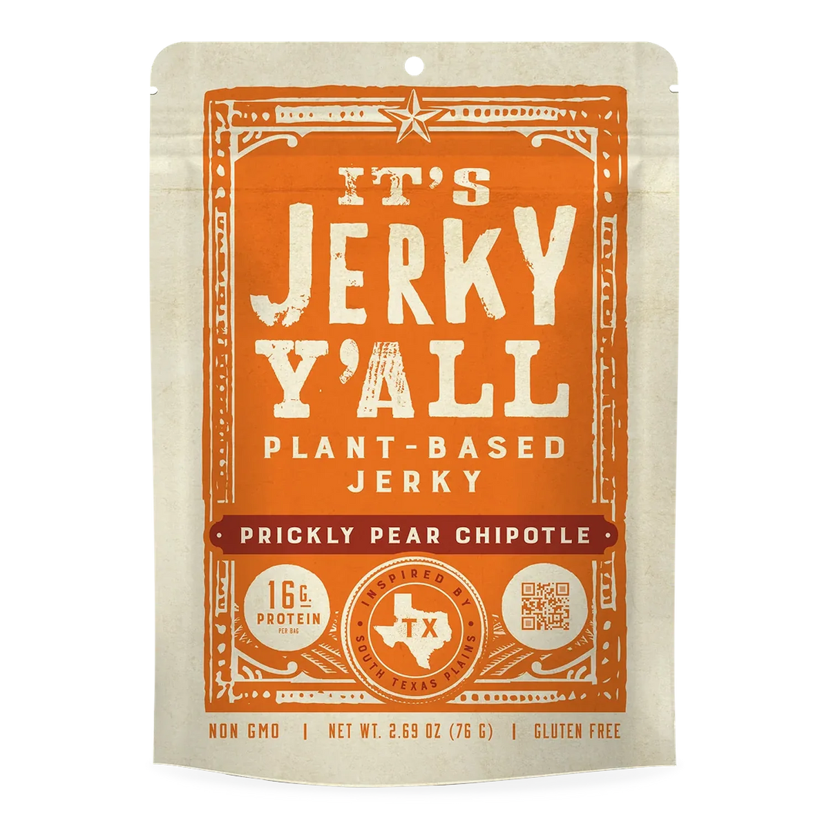 All Yalls Foods - Prickly Pear Chipotle Vegan Jerky