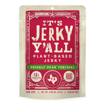 All Yalls Foods - Prickly Pear Teriyaki Vegan Jerky