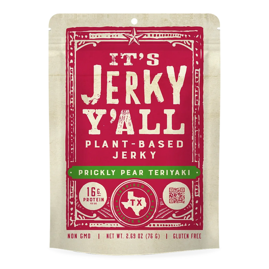 All Yalls Foods - Prickly Pear Teriyaki Vegan Jerky