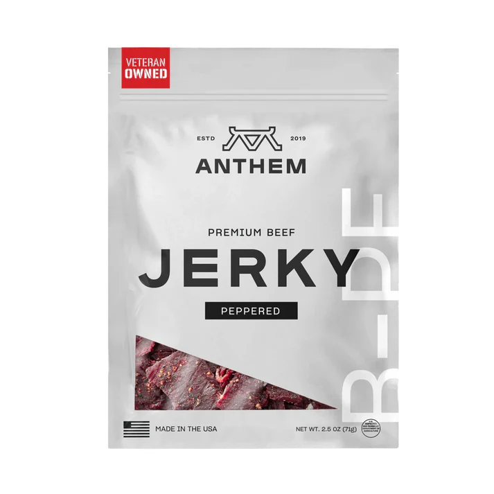 Anthem Snacks - Peppered Beef Jerky