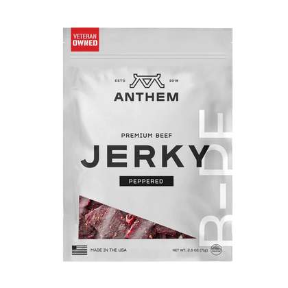Anthem Snacks - Peppered Beef Jerky