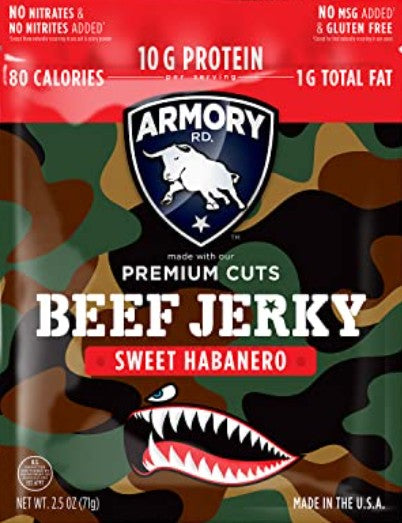Armory Rd - Sweet Habanero Beef Jerky